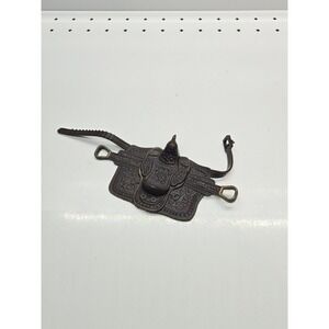 Kid Kore 1995 Black Western Saddle Horse Accessory Replacement Part Vintage